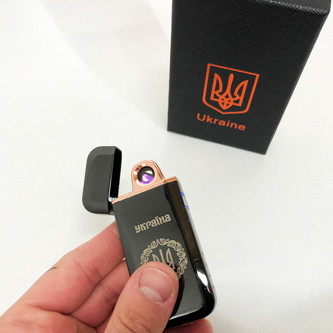 Електрозапальничка військова HL-442, Запальничка USB з індикатором заряду, П'єзоелектрична запальничка LA-94 Київ - фото 8