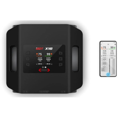 Зарядное устройство для дрона iSDT X16,1100W x 2/20A x 2 Dual Channel (HP0015.X16) Винница - изображение 7