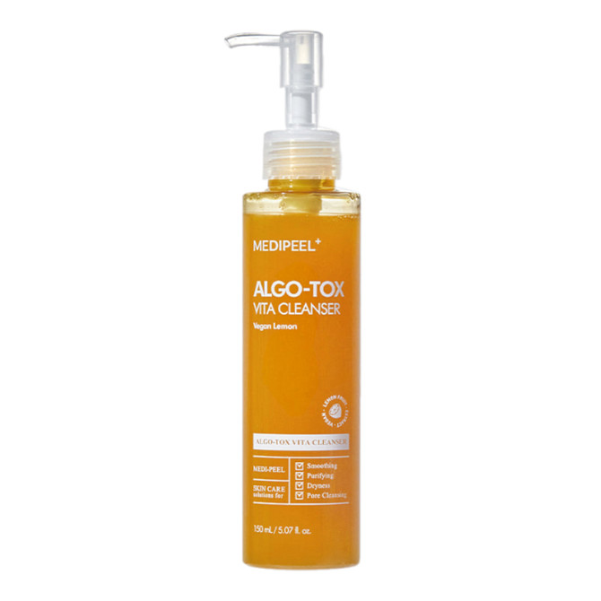 Гель для глибокого очищення шкіри з екстрактом лимона Algo-Tox Vita Cleanser Vegan Lemon Medi-peel 150 мл Вінниця - фото 1