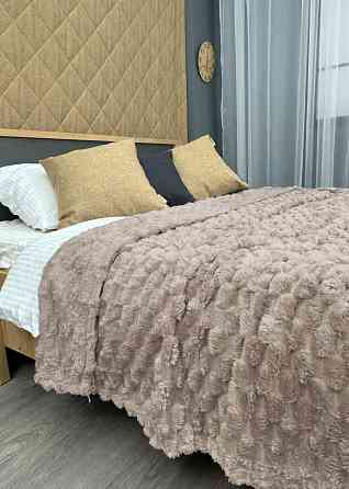 Плед-покривало 210х210 см (+-5см) Соти Мокко (87-206) Київ