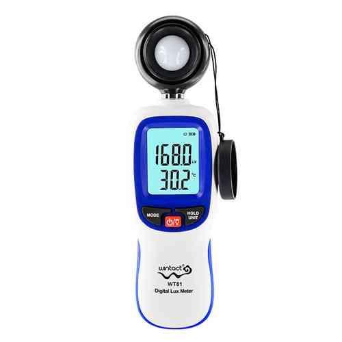 Цифровий люксметр + термометр 200000 Lux WINTACT WT81 Одеса