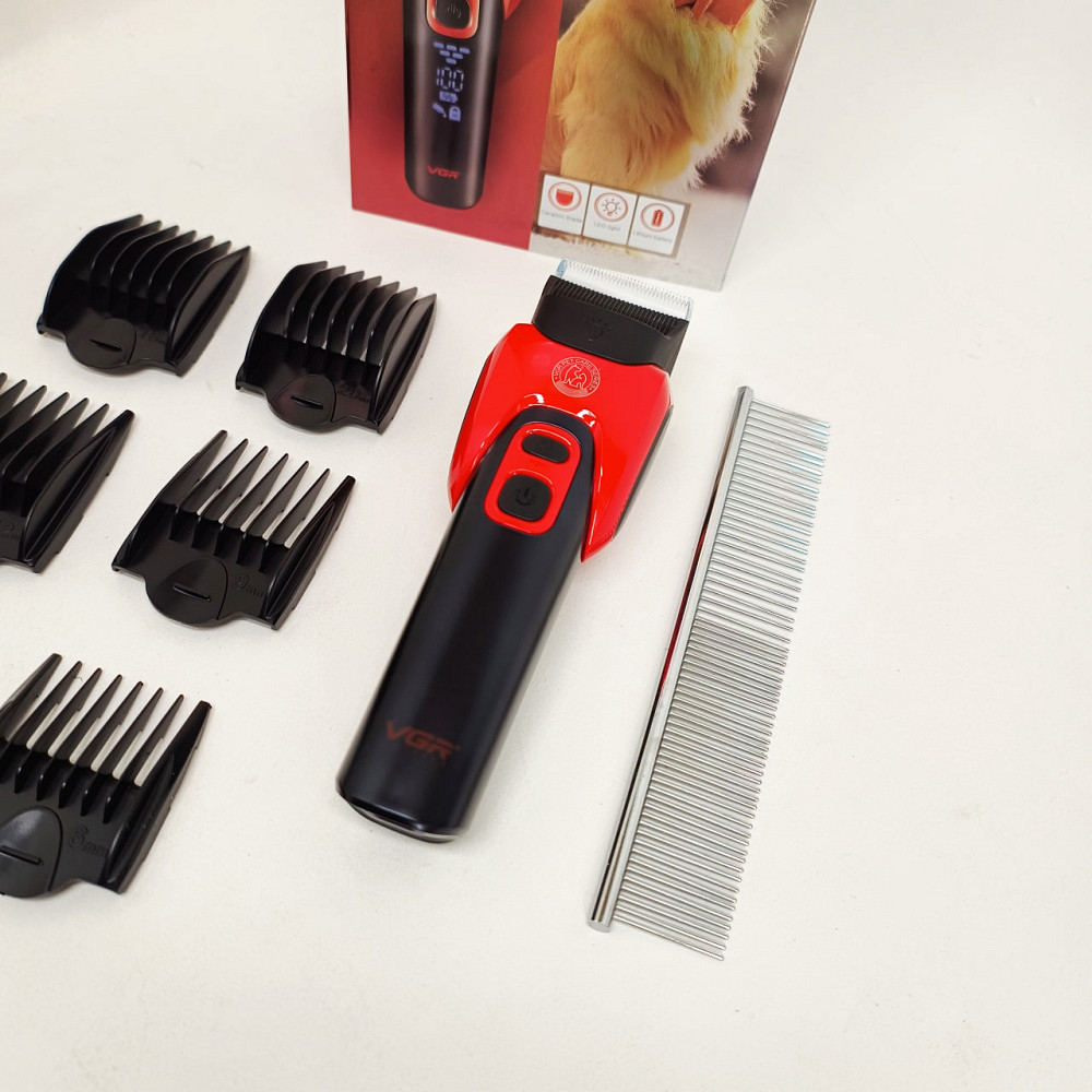 Профессиональный триммер для стрижки кошек и собак, Машинки для стрижки животных, Груминг собак BC-58 Львов - изображение 4