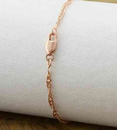 Браслет Xuping 30440, довжина 21см, ширина 2мм, позолота РО Київ