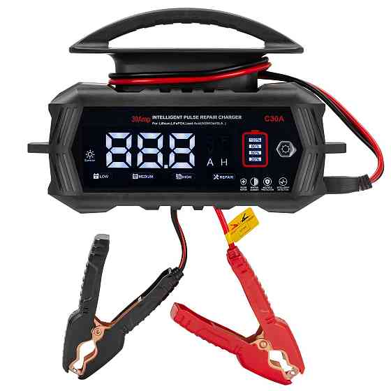 Розумний зарядний пристрій HTRC 30A (6V/12V/24V) для LiFePO4, AGM, Lead-Acid Київ
