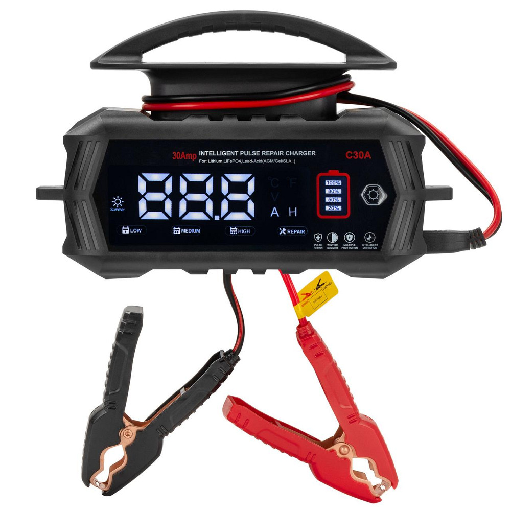 Розумний зарядний пристрій HTRC 30A (6V/12V/24V) для LiFePO4, AGM, Lead-Acid Київ - фото 6