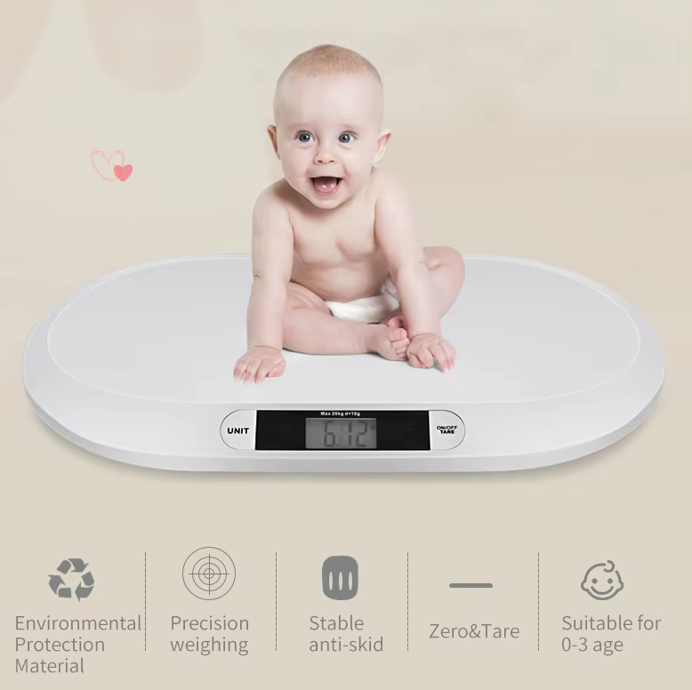 Ваги підлогові дитячі BABY SCALE, 20 кг (20 г) Дніпро - фото 1