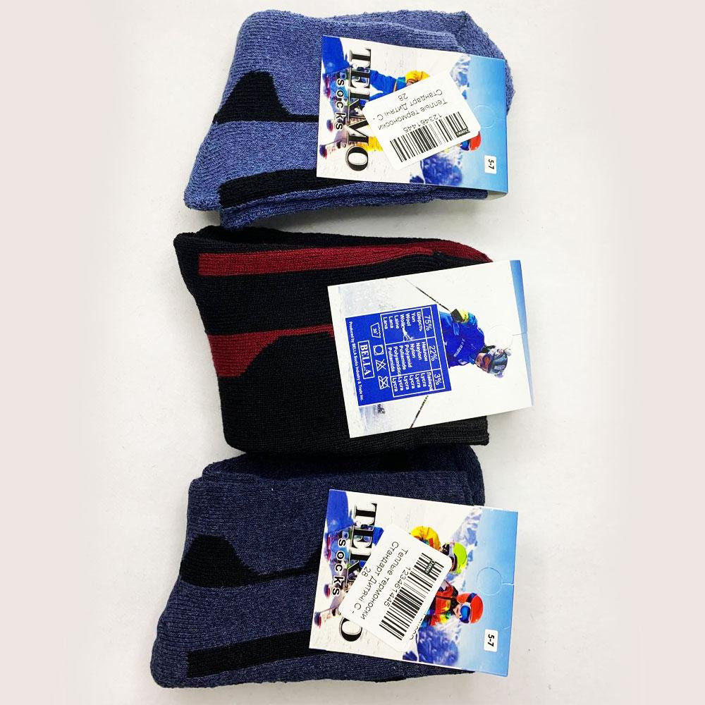 Дитячі шерстяні термошкарпетки на 5-7 років, Termo Socks / Теплі зимові носки для дітей Київ - фото 9