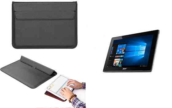Чохол-конверт VitoCase для Acer One 10 S1003, з функцією підставки для планшета Чорний Київ