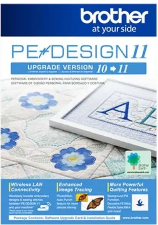 Швейна машина BROTHER UPGRADE PROGRAMU PE DESIGN 10 DO 11 Київ