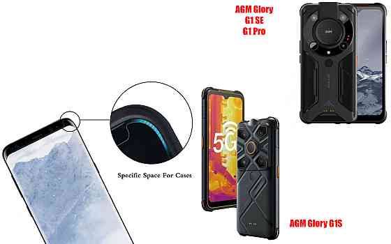 Захисне скло HyperGlass Pro для AGM Glory G1 SE, G1S, G1 Pro – максимальна чутливість та захист Київ