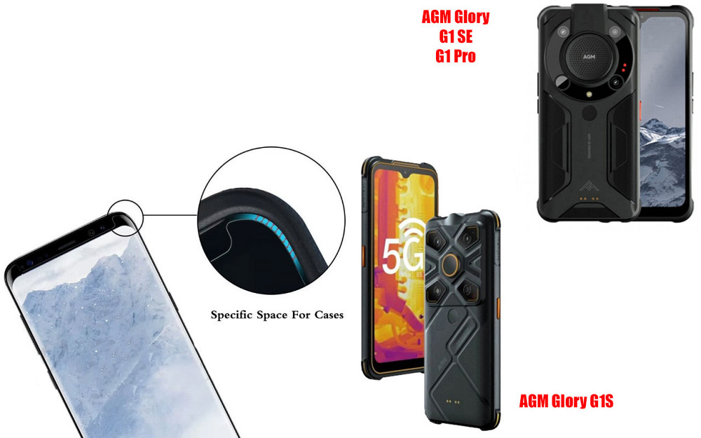 Захисне скло HyperGlass Pro для AGM Glory G1 SE, G1S, G1 Pro – максимальна чутливість та захист Київ - фото 3