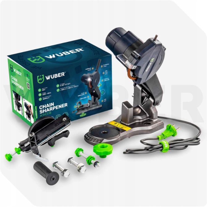 Верстат для заточування ланцюгів 85W Wuber (Польща) Київ - фото 10