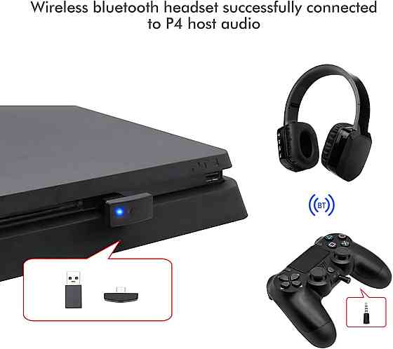 Bluetooth 5.0 адаптер трансмітер для PS4, PS5, Nintendo Switch, ПК Луцк