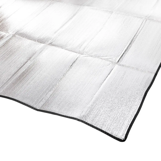 Lugi Підстилка під намет 240×240 см алюмінієвий килимок підкладка для кемпінгу вологозахисний L Коломыя