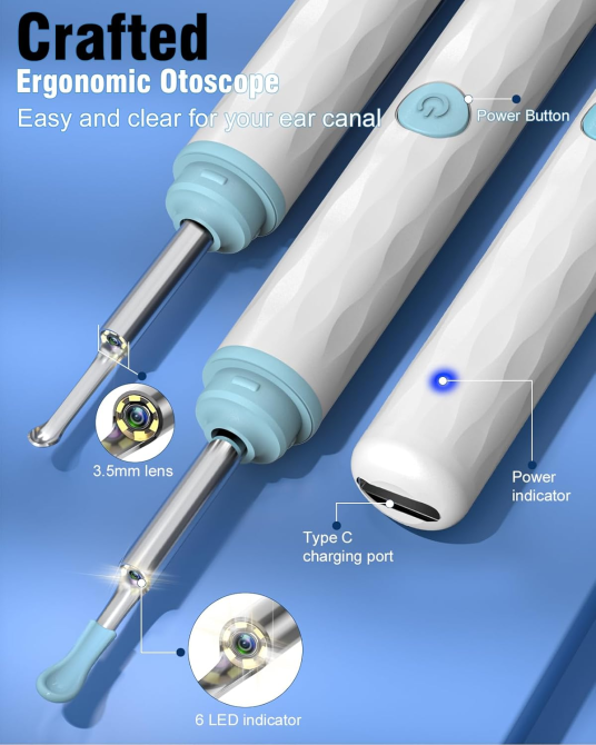 Інструмент для видалення вушної сірки Kekoy Луцк - изображение 2