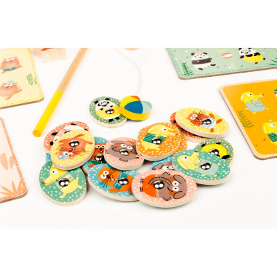 Настільна гра Djeco Набір ігор 4 в 1 Лудопарк (DJ01698) Вінниця - фото 7