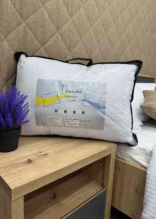 Подушка для сну гіпоалергенна Decorator Ultra Sonic 50x70х20 см, колір білий (84-094) Київ