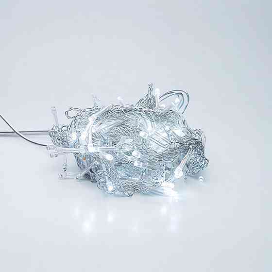 Garlando Новорічна гірлянда штора 2х2 м 80 LED кімнатна білий провід Білий ZWM2280LEDW Коломия