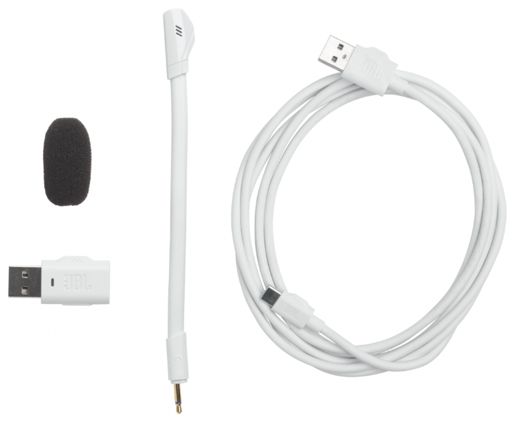 Гарнітура JBL QUANTUM 360P Console Wireless White (JBLQ360PWLWHTBLU) (6900177) Київ - фото 10