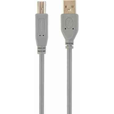 Кабель для принтера USB 2.0 AM/BM 1.8m Cablexpert (CCP-USB2-AMBM-6G Grey) Вінниця