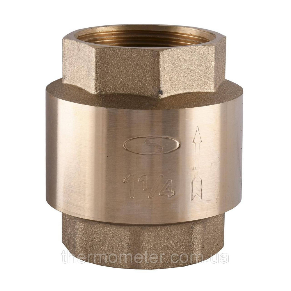 Клапан обратного хода воды SOLOMON 1 1/2″ C6022 лат. шток Киев - изображение 1