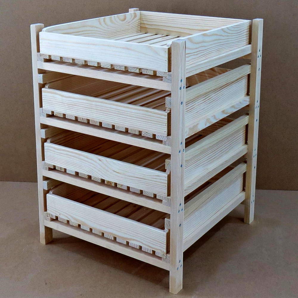 Стелаж для овочів і фруктів "Каррент 4" бланже Миколаїв - фото 1