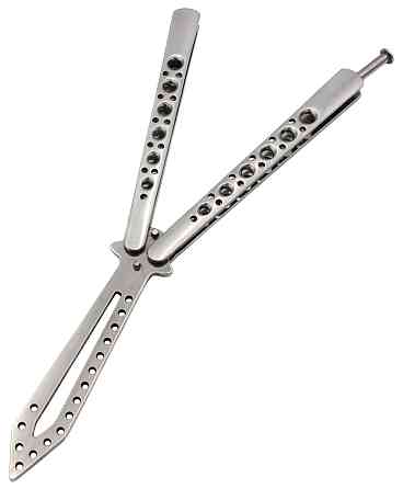 Нож бабочка Тренировочная Metalic AK6 Днепр