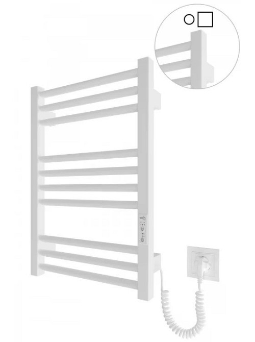Електрична рушникосушка HF Derby 570х430 TR K біла матова Київ - фото 1