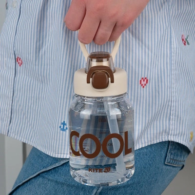 Поильник-непроливайка Kite 700 мл, біло-коричнева (K25-1217-1) Винница - изображение 6