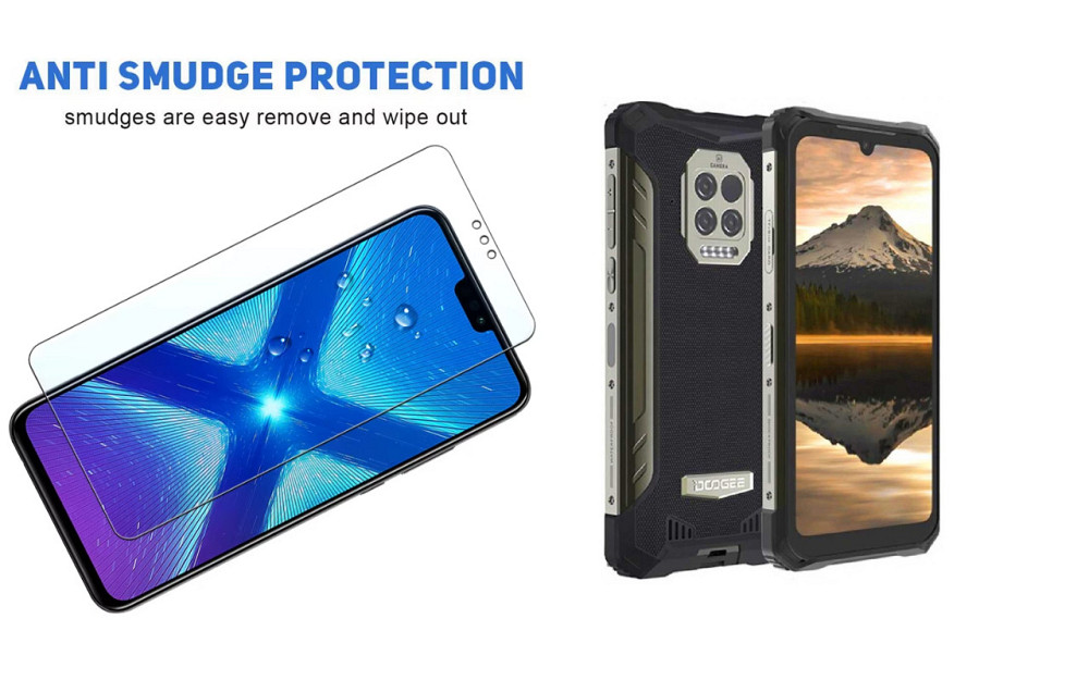 Защитное стекло NeoGlass для Doogee S86, S86 pro – ультрапрозрачное и устойчивое Киев - изображение 3
