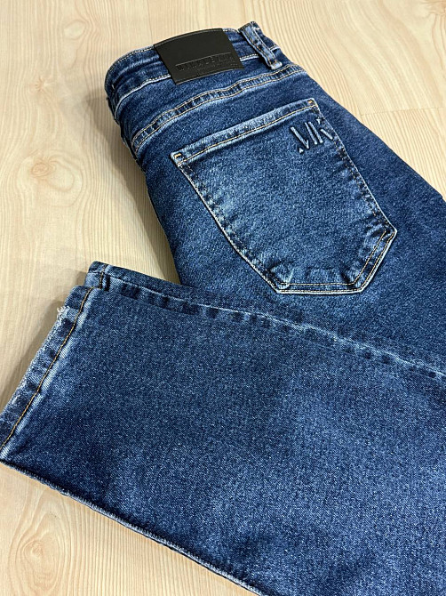 Джинси жіночі Mikaletta 13102 MOM comfort стрейч сині, синій, З6, 36, 94 см, 121 см Київ - фото 13