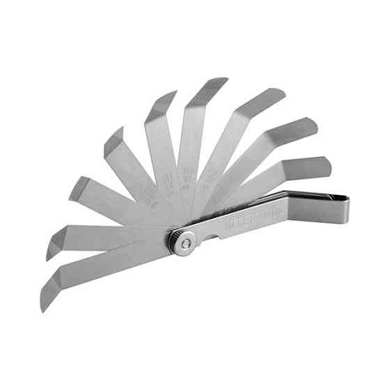 Комплект щупів зігнутих 0,203-0,660 мм, 12 шт. INTERTOOL AT-0005 Київ