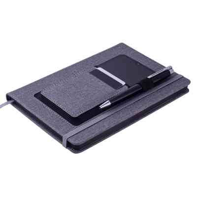 Книга записная Buromax COMFORT А5 96 листов точка, серый (BM.295309-09) Винница