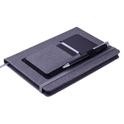 Книга записная Buromax COMFORT А5 96 листов точка, серый (BM.295309-09) Винница - изображение 3