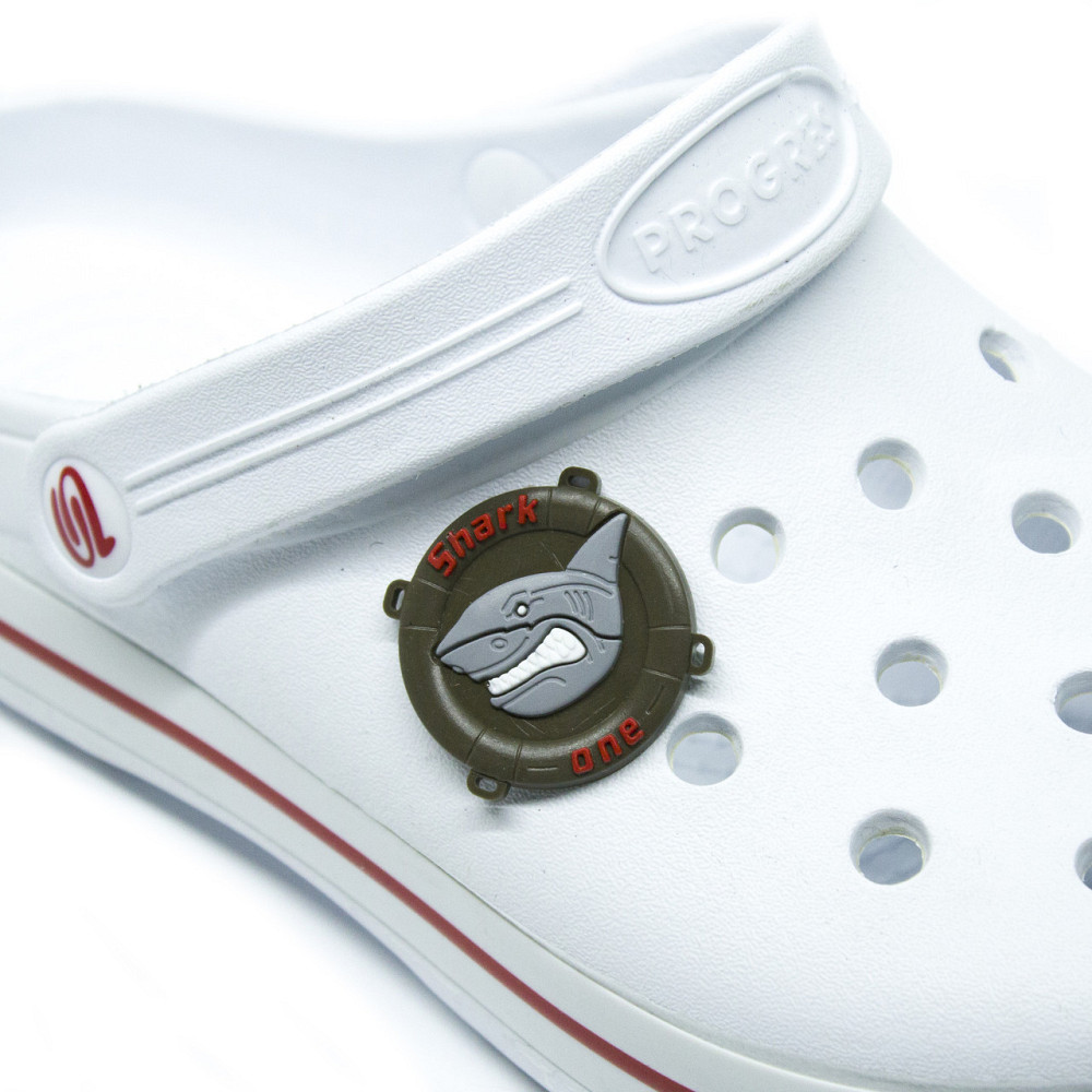 Джибитсы Jibbitz, для кроксов сабо Украшения Акула Одесса - изображение 1