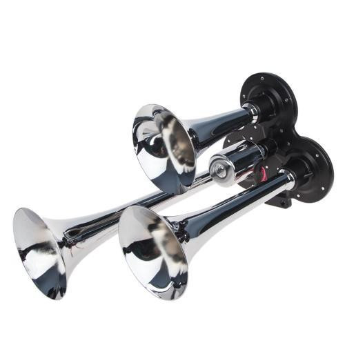 Пневматический сигнал CA-10377 CIKADA Elephant 3-дудки металл 12V/24V Харьков - изображение 1