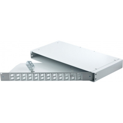 Патч-панель оптична 1U, SC, сплайс касети S400-A Crosver (FOB 19/1-400A/24-1-24-SC) Вінниця - фото 4