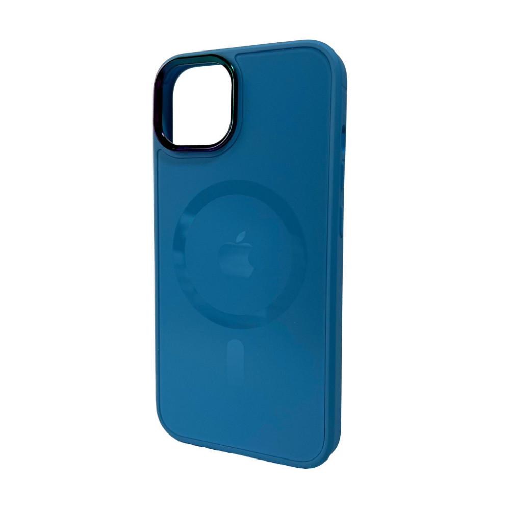 Чохол для смартфона AG Glass Sapphire MagSafe Logo for Apple iPhone 14 Blue Київ - фото 6