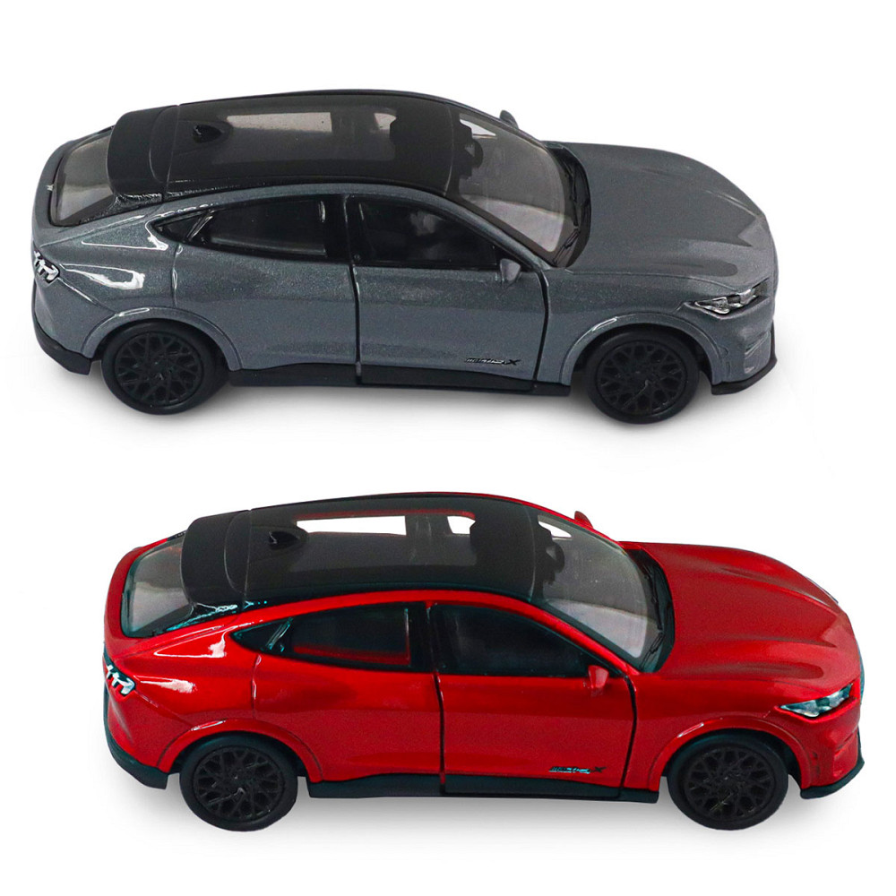 Автомодель - Ford Mustang Mach-E GT 2023 (червоний, сріблясто-сірий) Днепр - изображение 12