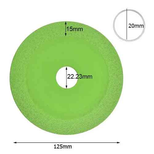 Двосторонній алмазний диск 125 мм для різання та шліфування Київ