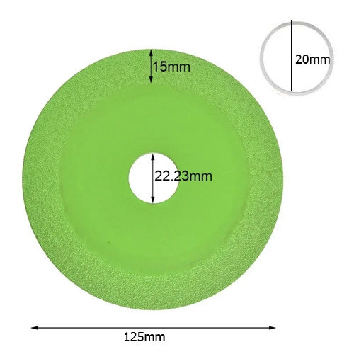 Двусторонний алмазный диск 125 мм для резки и шлифовки Киев - изображение 6