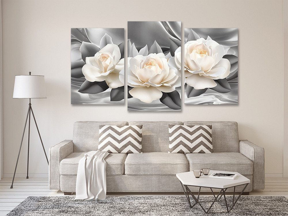 Модульная картина в гостиную / спальню Ніжні Троянди  Art-666_3 Киев - изображение 2