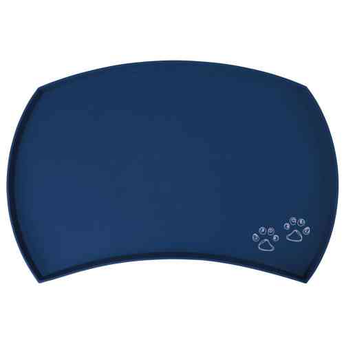 Коврик Trixie під миски силіконовий блакитний 48 х 27 см Київ