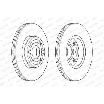 Тормозной диск FERODO DDF1978 Винница