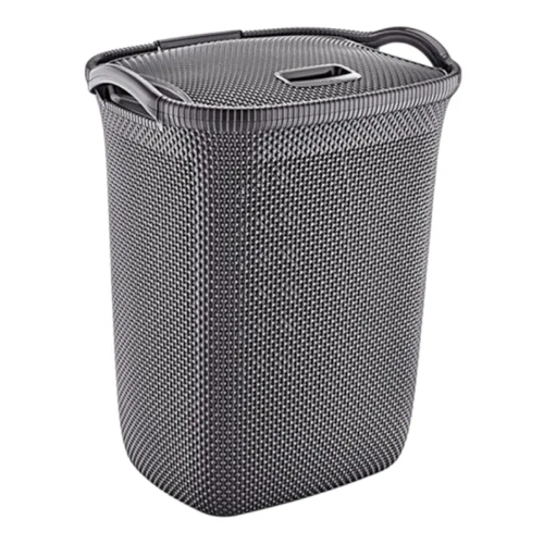 Кошик для білизни 63л сірий Honeycomb ELIF Житомир - фото 2