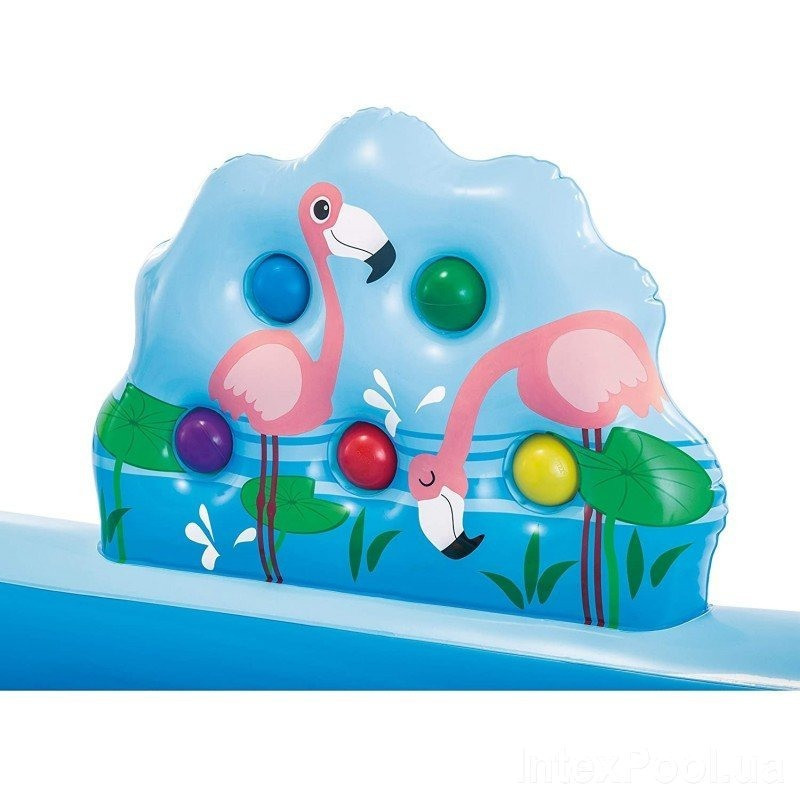 Надувной игровой центр бассейн Intex 57161 «Приключения в джунглях» 244x198x71 см, с горкой Киев - изображение 3
