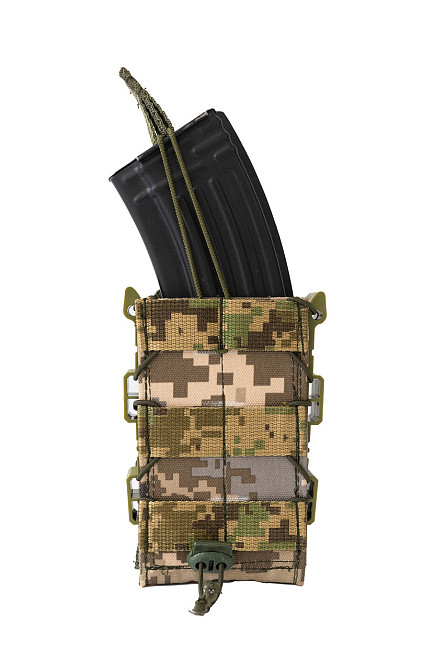 Подсумок пластик для магазина одинарный открытый Пиксель каркасный Одесса - изображение 8