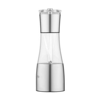 Мельница для специй Ardesto Gemini, 140мл, акрил, нержавіюча сталь, прозорий (AR1419SS) Винница - изображение 4