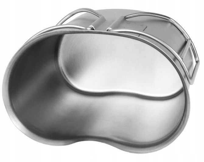 Універсальна Велика Кружка з ручками 750 мл Mil-Tec від Sturm (14607000) Алюміній Нововолинськ - фото 8