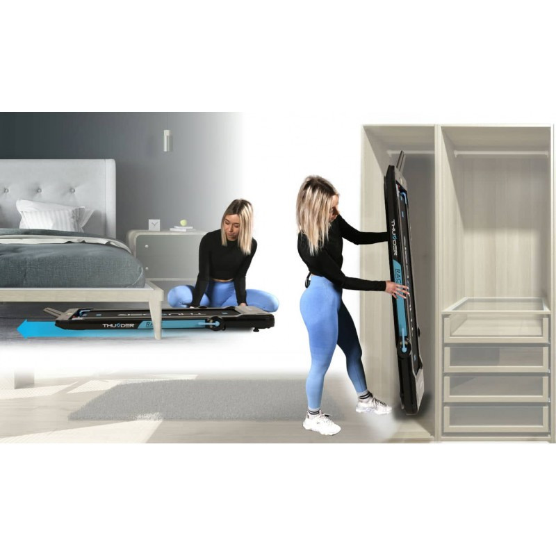 Бігова доріжка електрична THUNDER RACE-BLUE Київ - фото 6